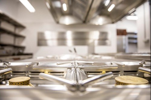 Dettaglio cucina industriale L'Artigiana